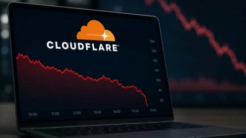 Cloudflare-Kurs bricht ein