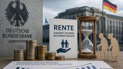 Bundesbank mahnt realistische Finanzierung der gesetzlichen Rente an.