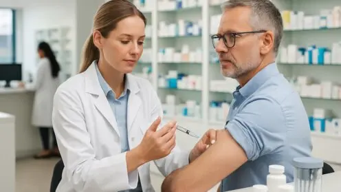 Redaktionelles Symbolbild zum Thema Apothekenreform gebilligt: Impfen, Blutabnahme, Rezept-Ausnahme – was sich geändert hat