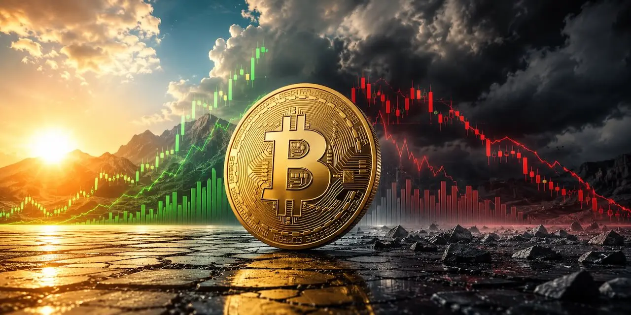 Bitcoin im Zwiespalt der Märkte