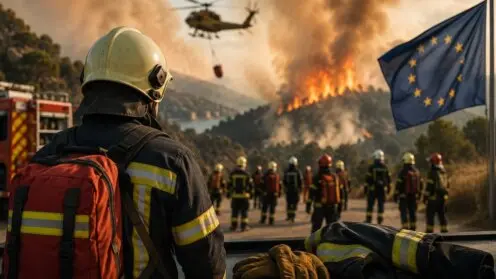 Schutz für Feuerwehrleute im EU-Auslandseinsatz