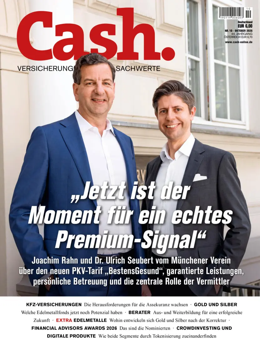 Titel Cash. Ausgabe 10/26