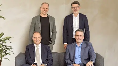 Roundtable für das Cash Magazin mit Luis Cáceres, Leiter Vertrieb, Acatis Matthias Kaja, Hauptabteilungsleiter Marketing, Volkswohl Bund Versicherungen Gerhard Hoffmann, Abteilungsleiter Sondervertrieb, Allianz Lebensversicherung Sigurd Löwe, Bereichsleiter Vertrieb Leben, Alte Leipziger Lebensversicherung