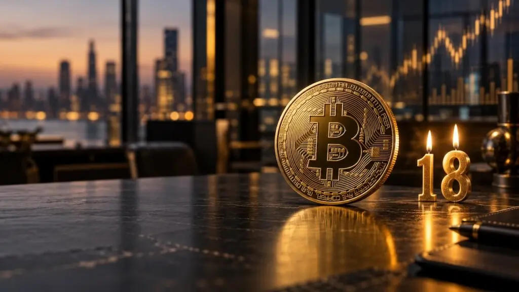 Bitcoin wird 18