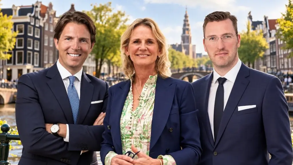 Christian Weissensteiner, Marie-Christine Lodewijk und Markus Herten