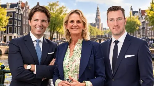 Christian Weissensteiner, Marie-Christine Lodewijk und Markus Herten