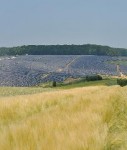 Blick auf den neuen KGAL-Solarpark  