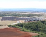 Der Solarpark "Lavansol" in der Provence