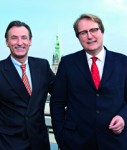 Finanzvorstand Michael F. Seidel (li.) und Dr. Torsten Teichert, Vorstandsvorsitzender der Lloyd Fonds AG 