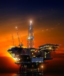 Oil Rig gezeichnet - online