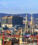 Blick auf den Wiener Stephansdom 