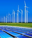 Wind und Solar Energie