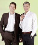 Online_R.Focken_C.Dujesiefken Richard Focken und Carsten Dujesiefken (v.li.) führen die Geschäfte von Pure Blue