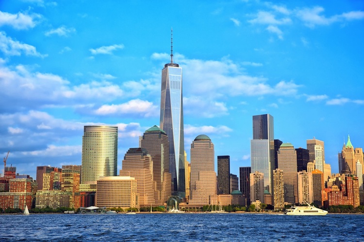 New York Skyline mit Freedom Tower