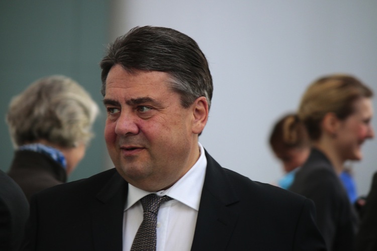 Sigmar Gabriel (SPD), abgeordneter des Bundestags und Außenminister a.D.