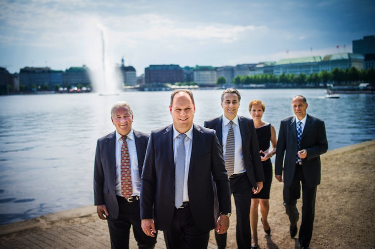 Jürgen Raeke, André Tonn, Holger Schroeder, Ines Hardt und Michael Funke (v.l.n.r.)