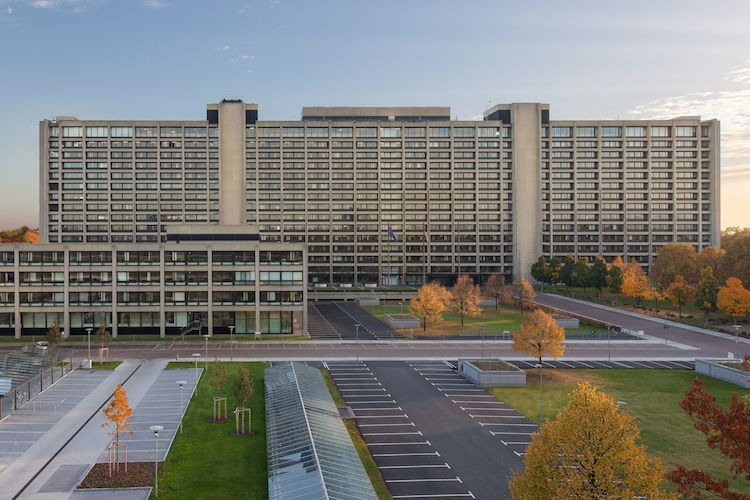 Gebäude der Bundesbank in Frankfurt