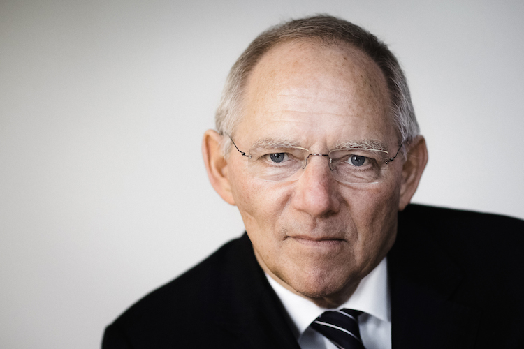 Bundesfinanzminister Wolfgang Schäuble