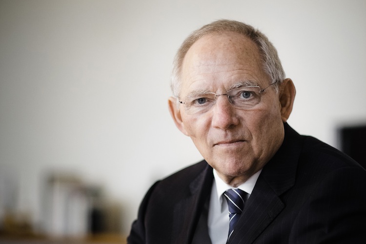 Bundesfinanzminister Wolfgang Schäuble (CDU)