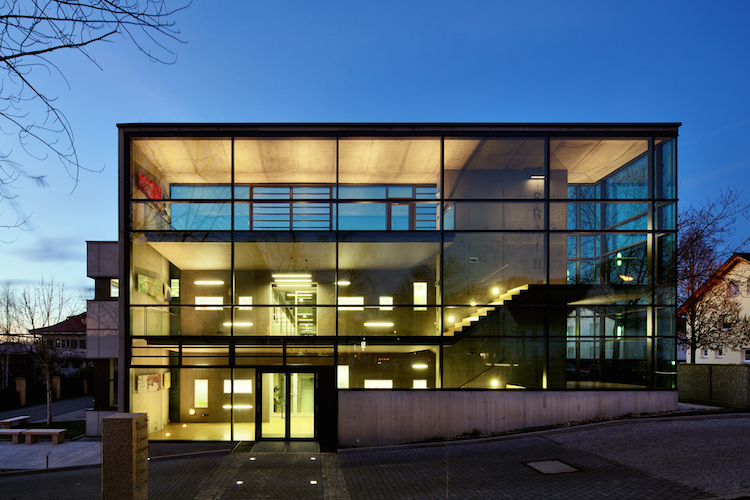 Neubau am Sitz der BRAIN AG in Zwingenberg (bei Darmstadt)