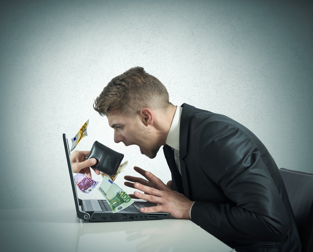 Trading im Internet Gefahr des Verlustes
