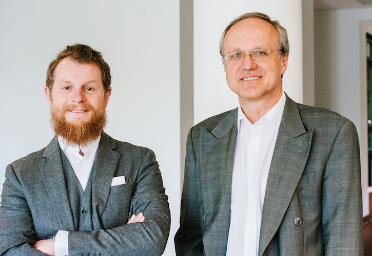 Asuco-Geschäftsführer Robert List (links) und Dietmar Schloz