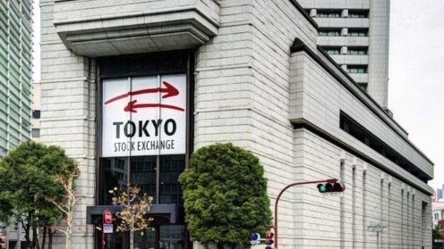 Börsengebäude in Tokio