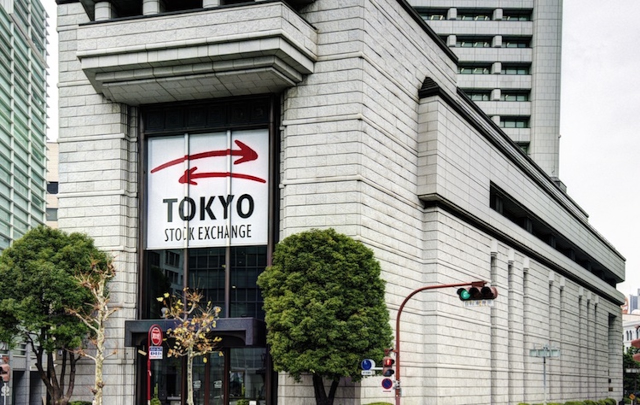 Börsengebäude in Tokio