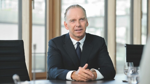 Portraitfoto von Wolfgang Hanssmann, Vertriebsvorstand von HDI