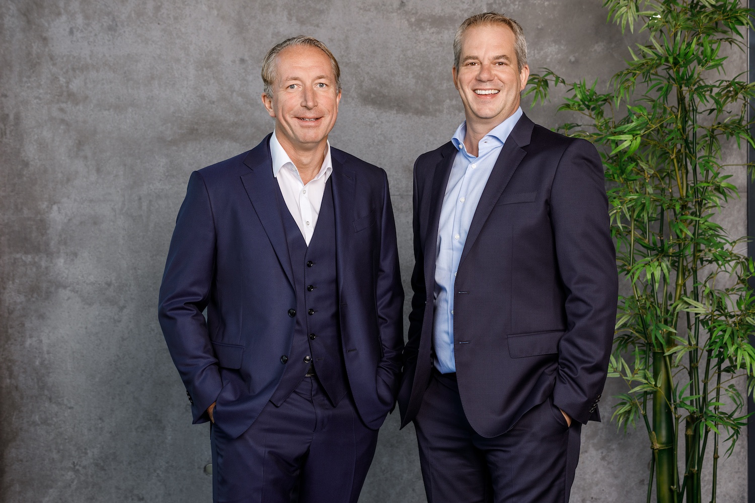 Foto von Christian Hamann und Thorsten Eitle, Gründer von hep