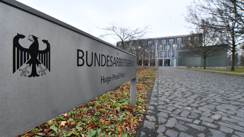 Bundesarbeitsgericht in Erfurt