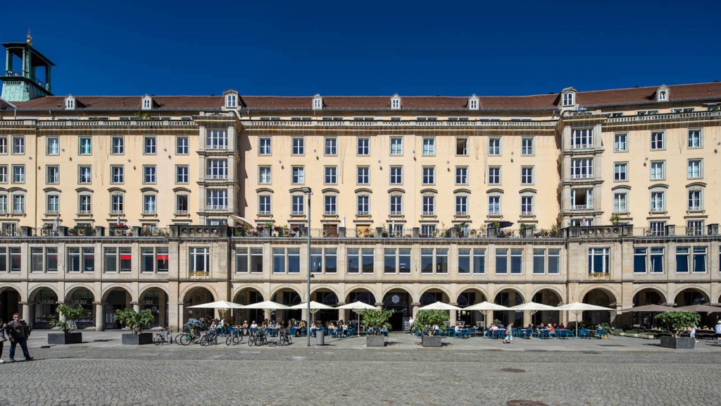 Foto des historischen Altmarkt Karree
