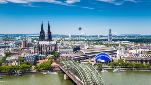 Luftaufnahme von Köln