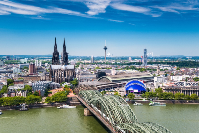 Luftaufnahme von Köln