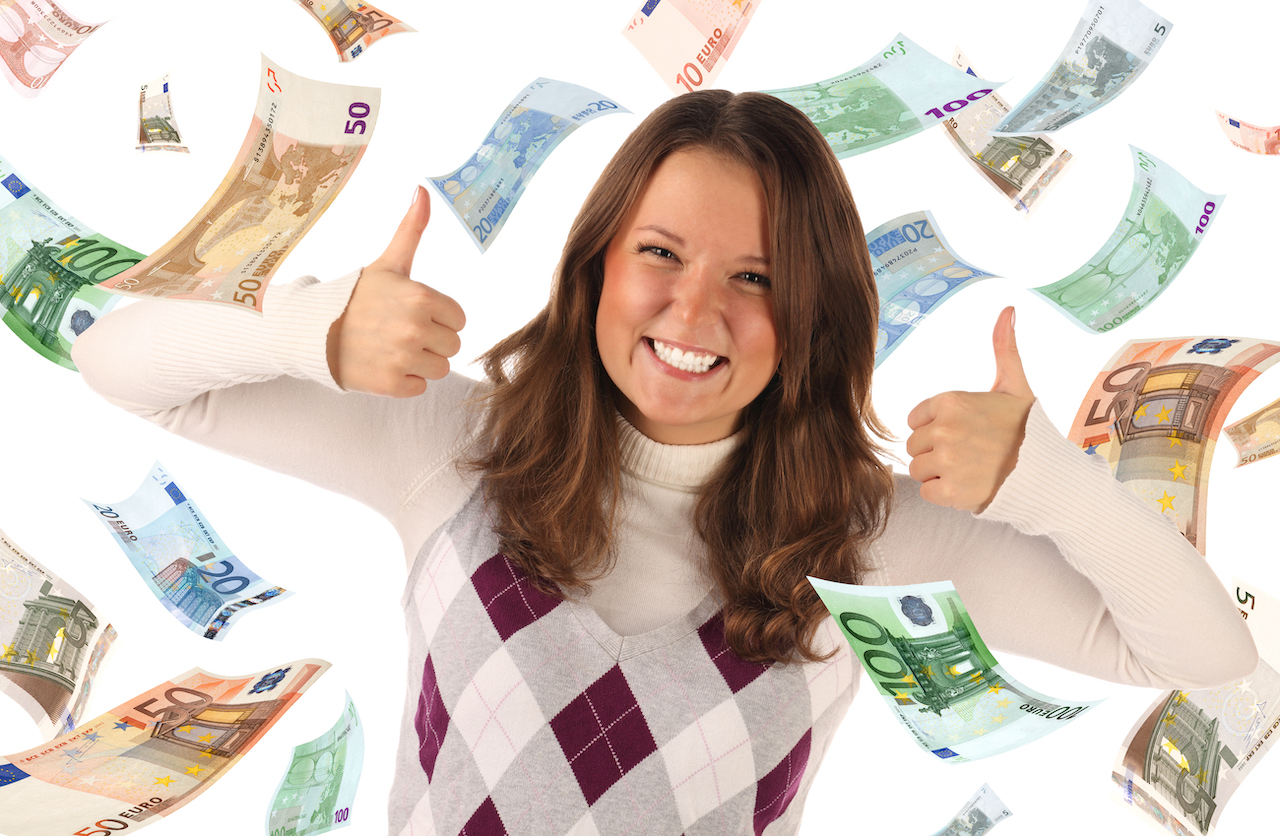Neue Studie beweist Geld macht doch glücklich Cash.