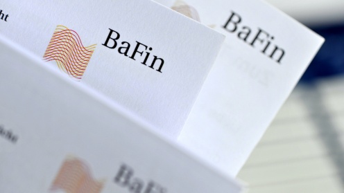 Logo der BaFin auf mehreren Briefbögen