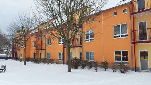 Objekt von Capital Bay in Eberswalde im Schnee