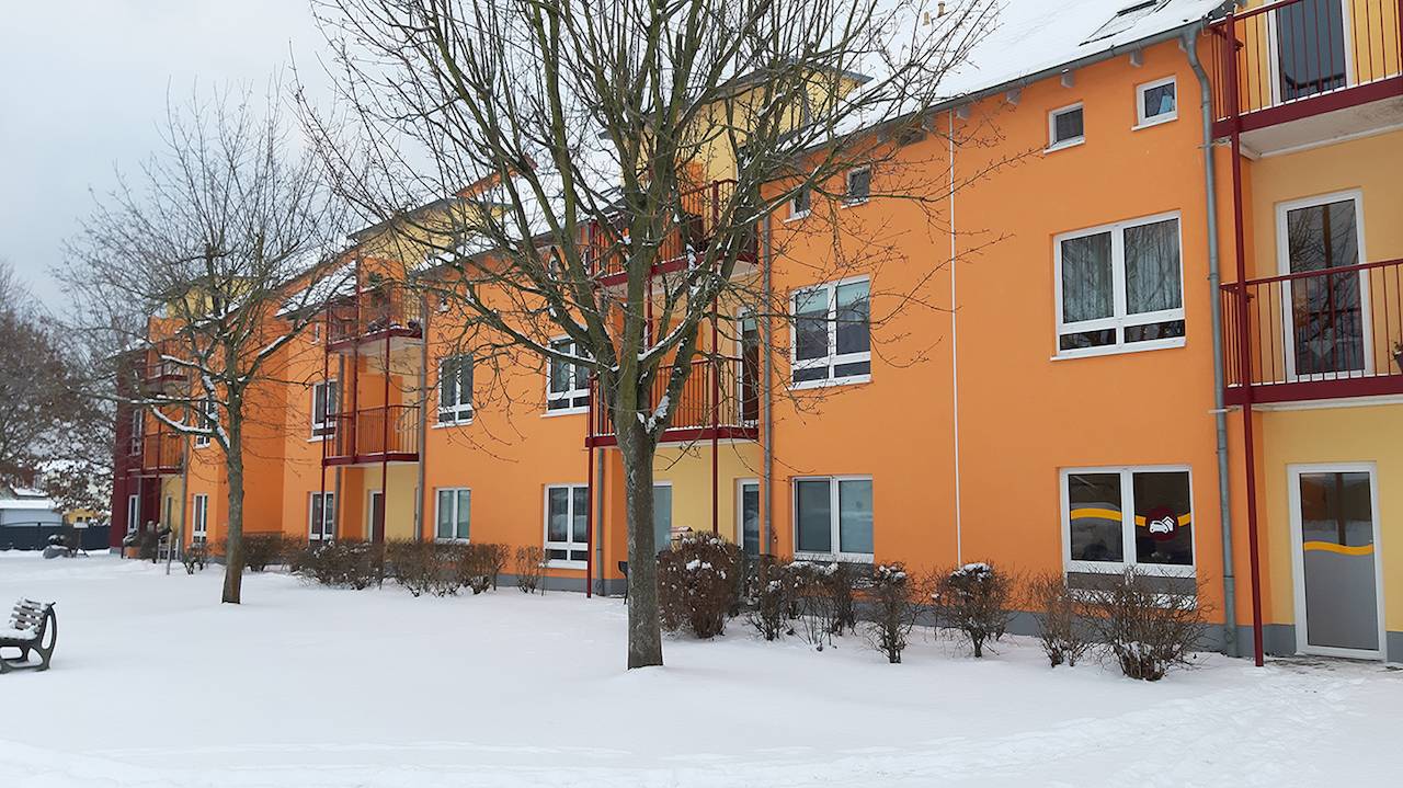 Objekt von Capital Bay in Eberswalde im Schnee