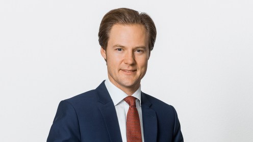 Rauno Gierig, Verifort Capital, schaut in die Kamera