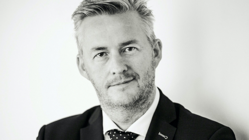 Schwarz-weiß-Porträt von Ökorenta Geschäftsführer Jörg Busboom