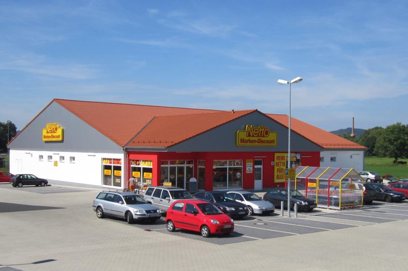 Beispiel für eine Habona Investition: Netto-Markt in Wahlsburg