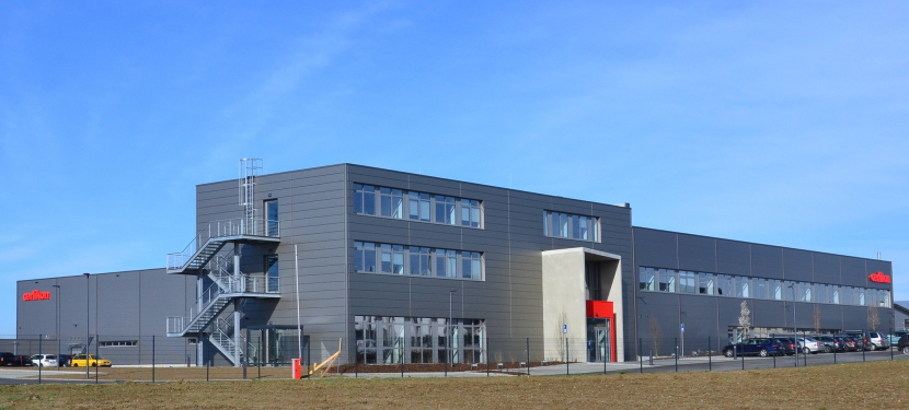 Außenaufnahme des Garbe Logistik Objekts in Bisingen