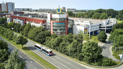Luftaufnahme des "Warnow Park"