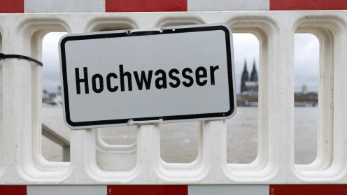 Hochwasser in Köln