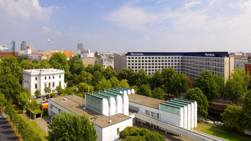 Luftbild Deutsche Finance Projekt Sheraton Berlin