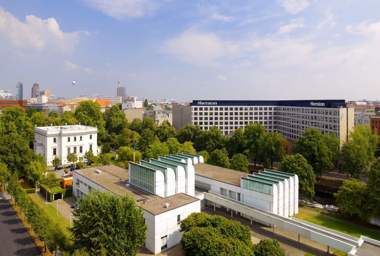 Luftbild Deutsche Finance Projekt Sheraton Berlin