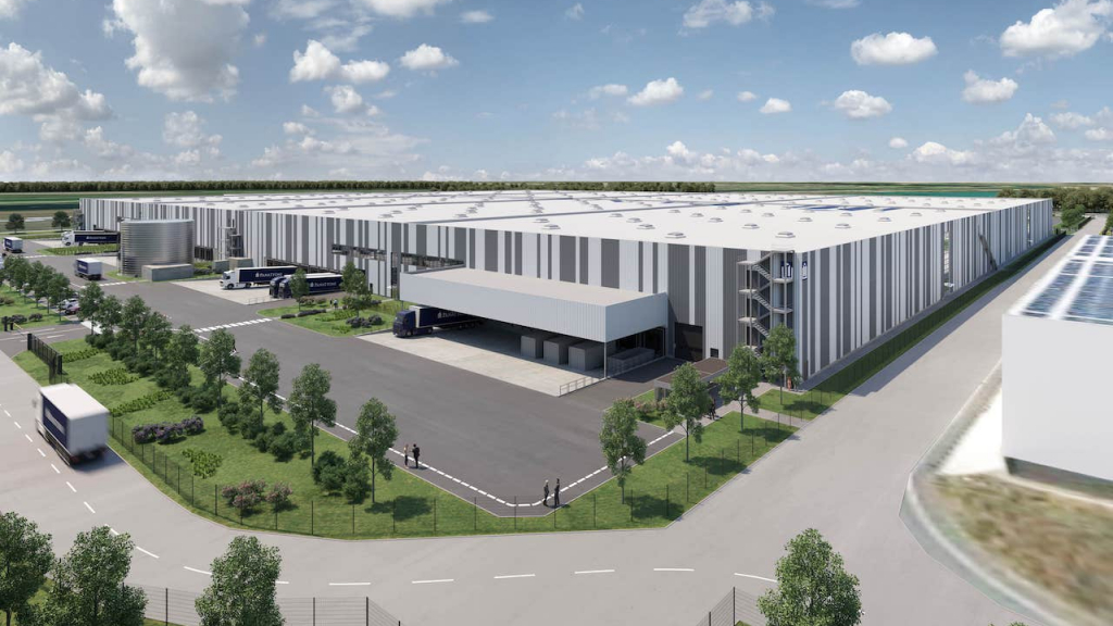 Visualisierung Logistikprojekt von AEW