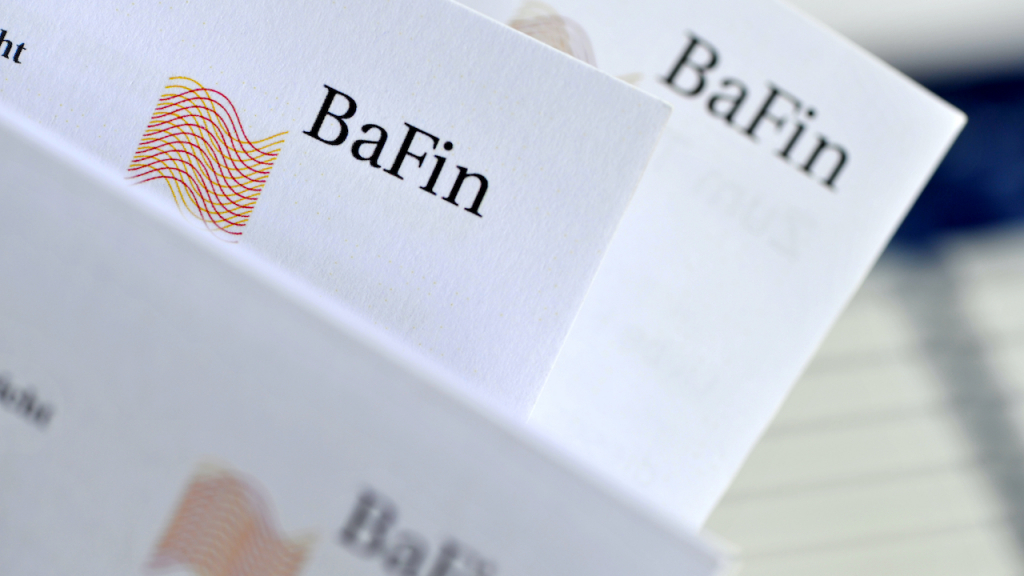BaFin Logo auf Briefbögen