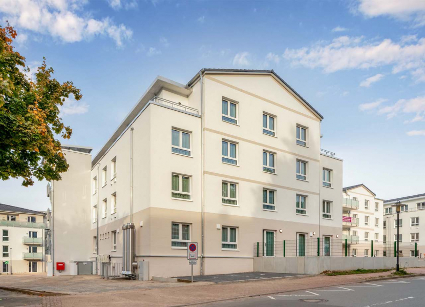 Außenaufnahme des Immcc-Objekts in Bückeburg