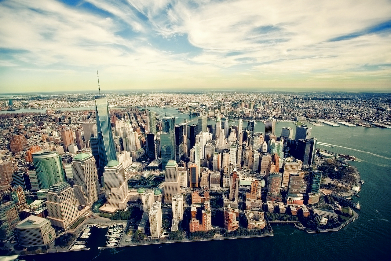 Luftaufnahme New York